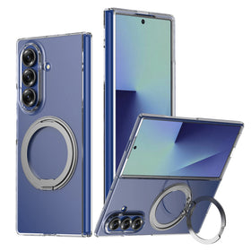 Samsung Galaxy Z Fold 6 Magnetic Protective Case with Rotating Ring