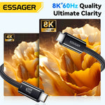 Essager 240W Thunderbolt 4.0 USB Type-C Cable