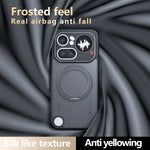 Nothing Phone 4a Pro Anti-Fingerprint Translucent Magnetic Case with Ring Holder