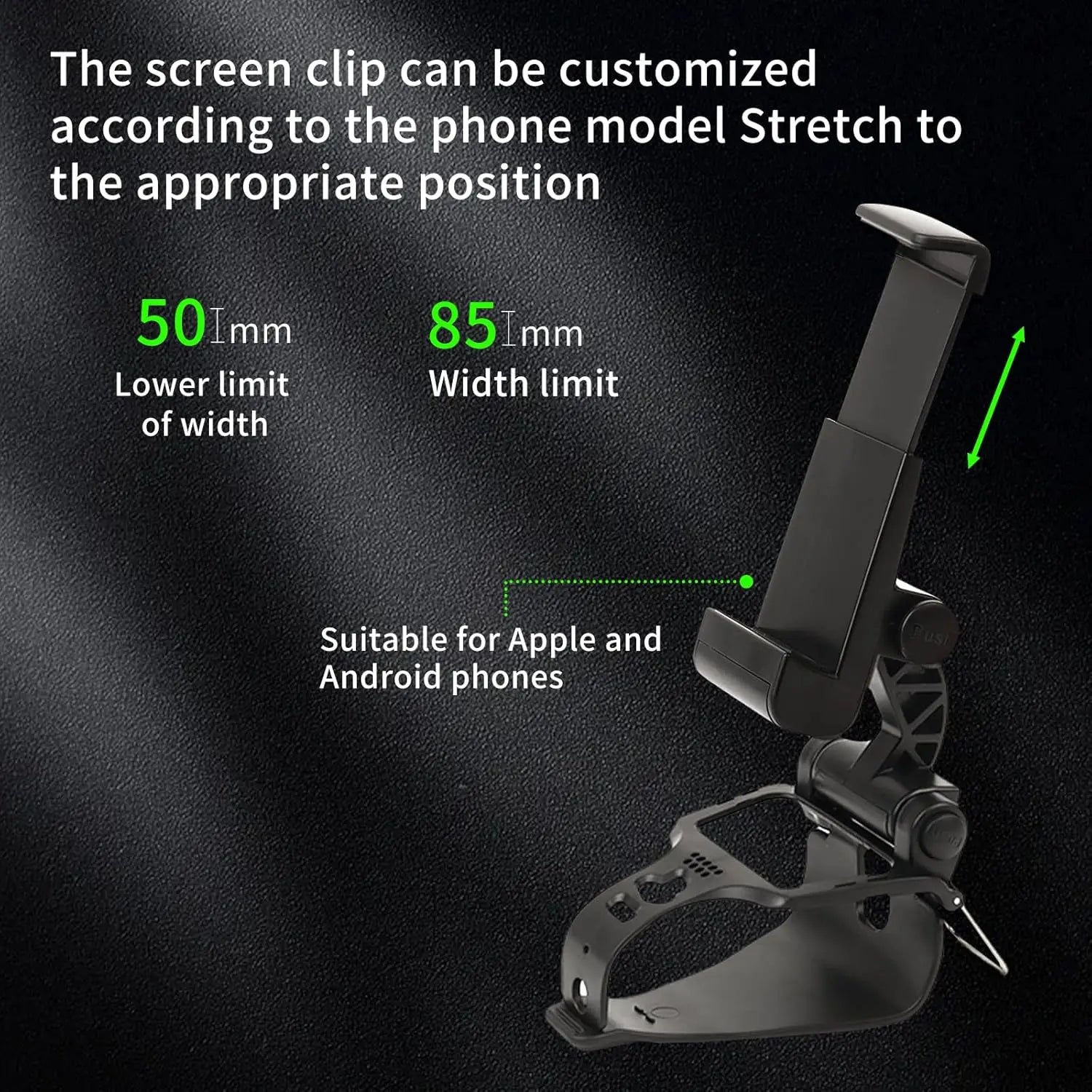 Adjustable Mobile Clip Stand for PlayStation DualSense Edge