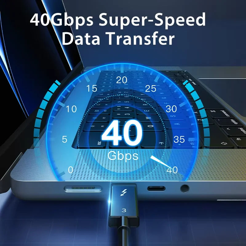 CABLETIME Thunderbolt 3 Fast Charge USB-C Cable