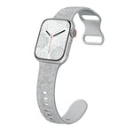 Floral Rose Engraved Bracelet Strap for Apple Watch