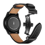 Luxury Leather Strap with Metal Buckle for Samsung Galaxy Watch 8 & Galaxy Watch 8 Classic