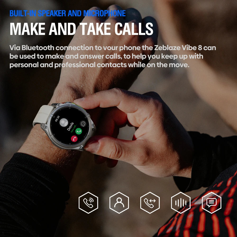 Zeblaze VIBE 8 Rugged Smartwatch