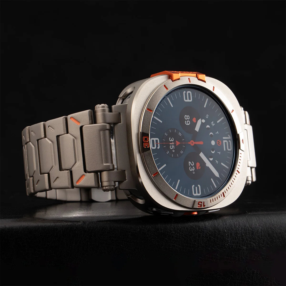 Reinforced Bumper Case with Raised Protective Bezel for Samsung Galaxy Watch Ultra (2025)