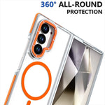 Samsung Galaxy Z Fold 6 Transparent Magnetic Protective Case