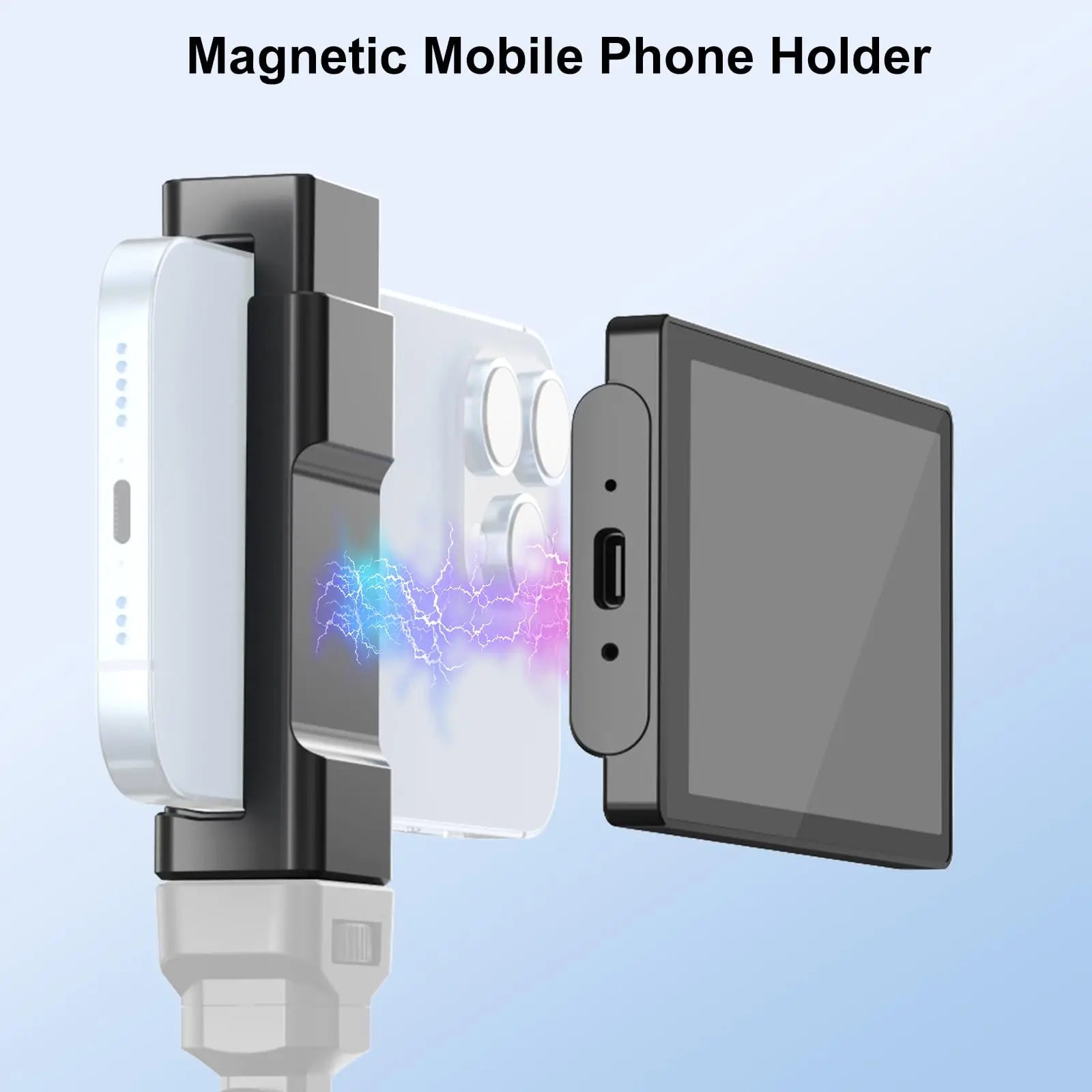 Kingma Vlog Selfie Phone Monitor Screen with Rear Camera for Selfies