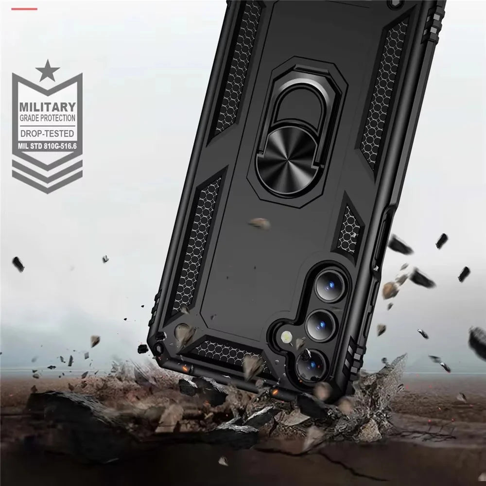 Military-Grade Armor Shockproof Case for Samsung Galaxy A56