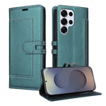 Samsung Galaxy S24 Series Book-Style Leather Case with Card Pocket and Stand