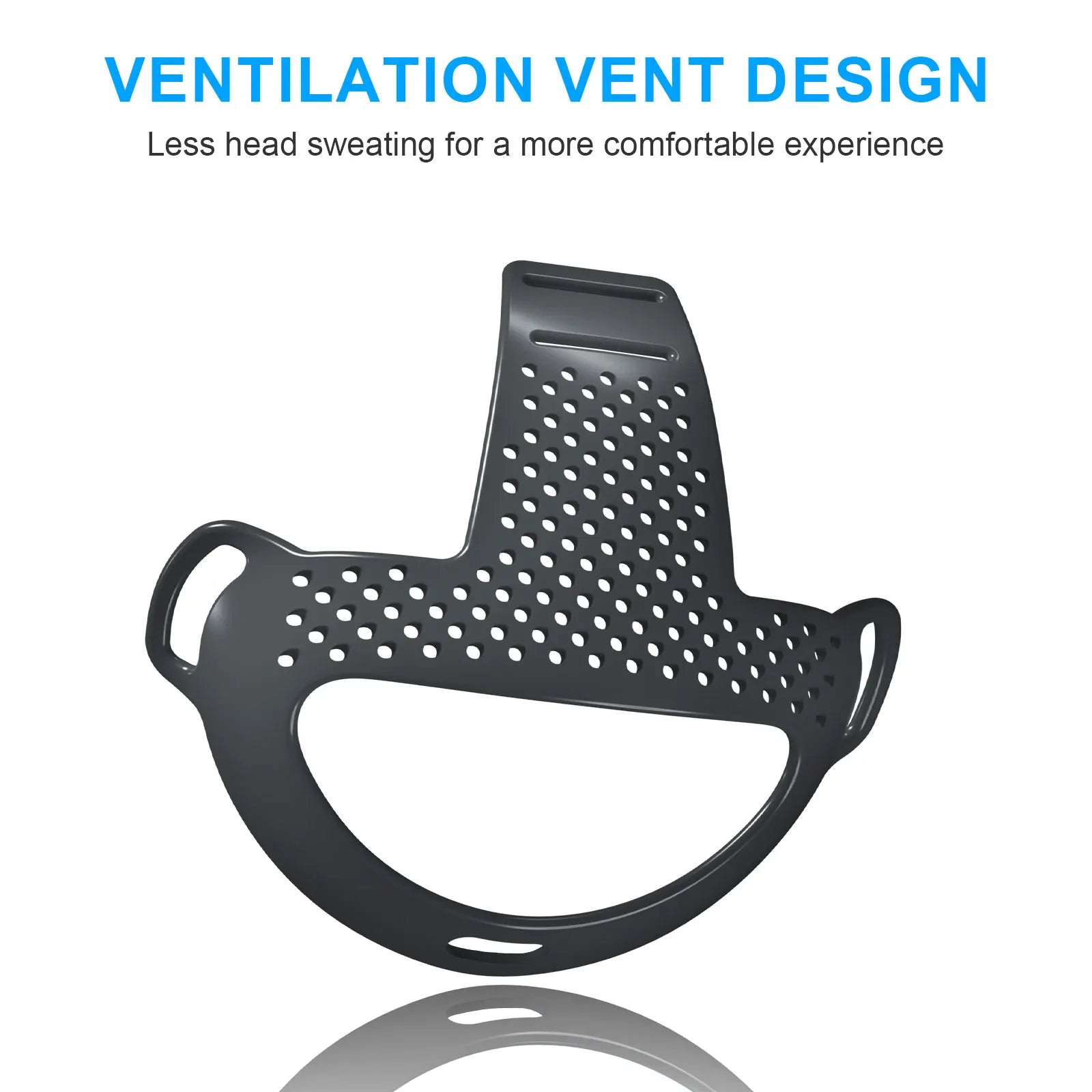 Pressure-Reducing Soft TPU Head Strap for Meta Quest 3