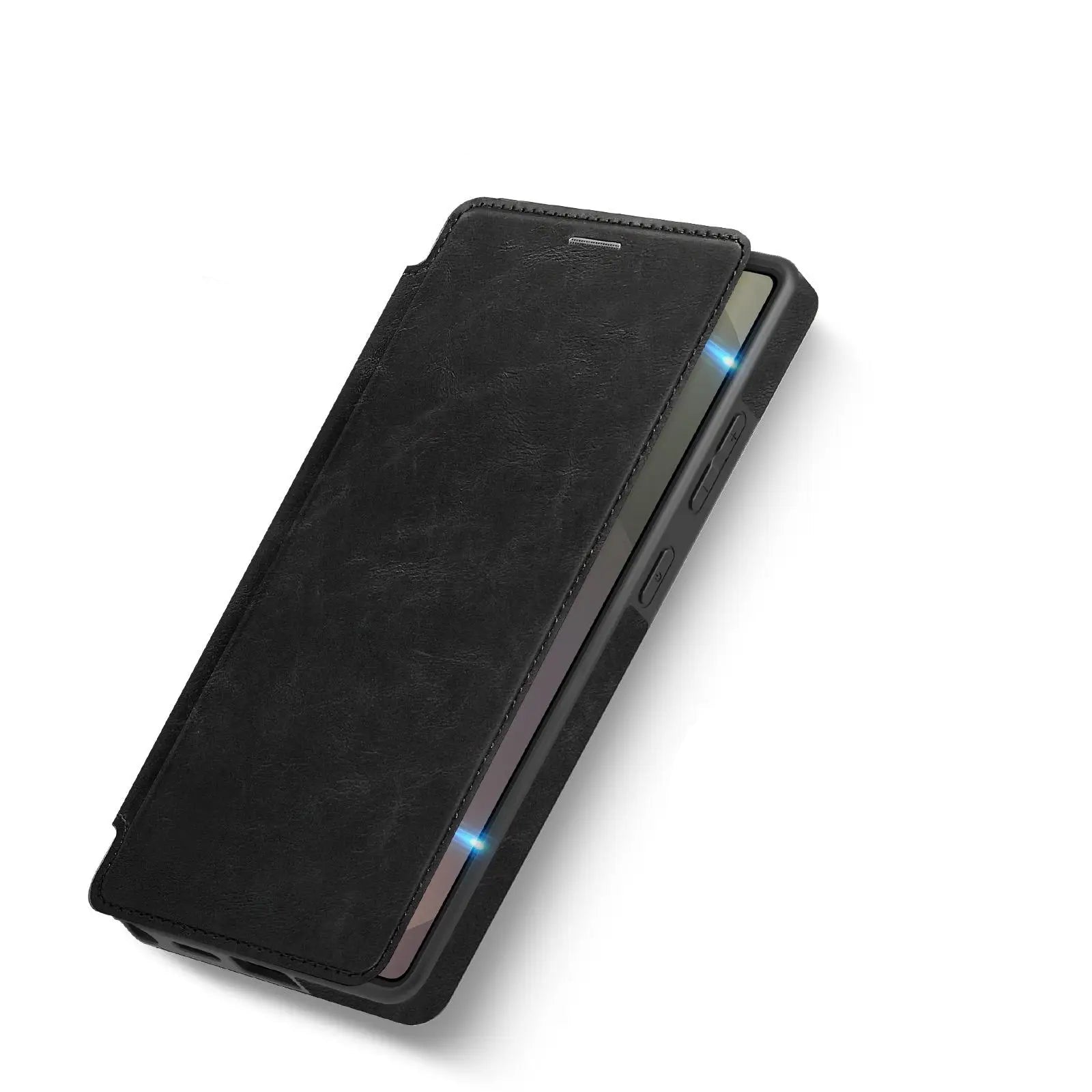 Samsung Galaxy S25 Series PU Leather Magnetic Wallet Flip Case