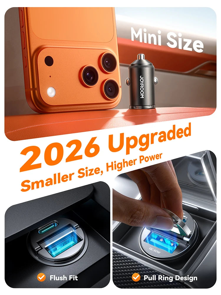 Joyroom 125W Dual-Port Car Charger