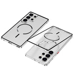 Slim Metal Frame Magnetic Case For Samsung Galaxy S25 Series