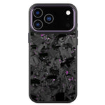 Carbon Fiber MagSafe Case with Metal Camera Ring for iPhone 17 Series