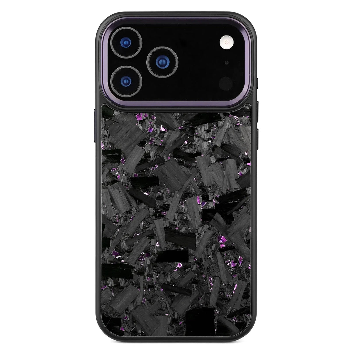 Carbon Fiber MagSafe Case with Metal Camera Ring for iPhone 17 Series