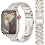 Luxury Diamond Bling Metal Bracelet for Apple Watch