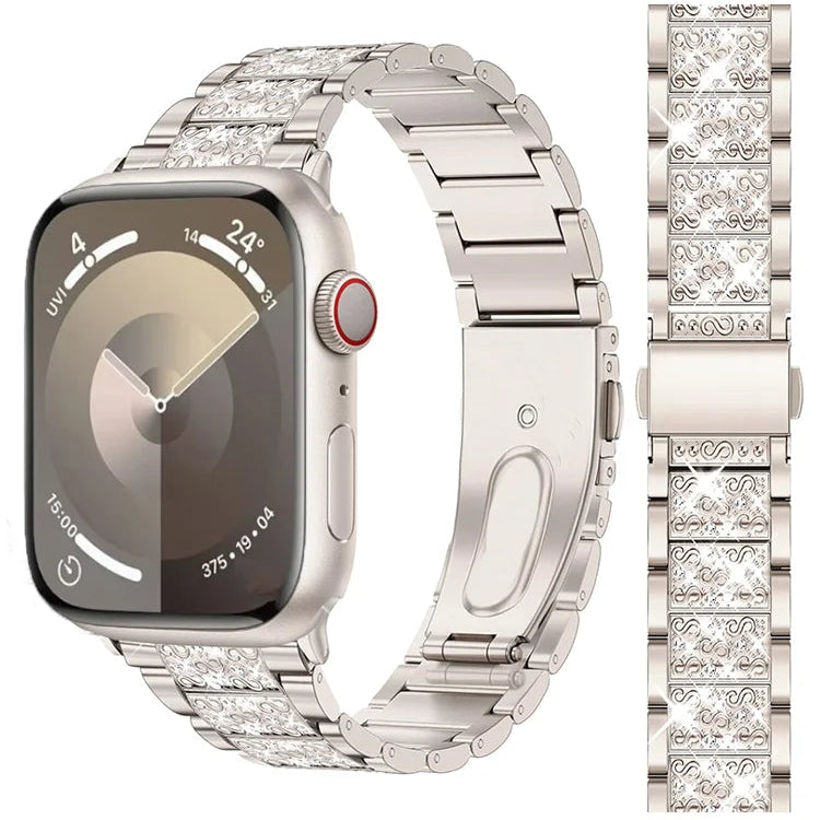 Luxury Diamond Bling Metal Bracelet for Apple Watch