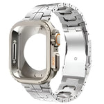 Apple Watch Titanium Band & Protective Metal Case