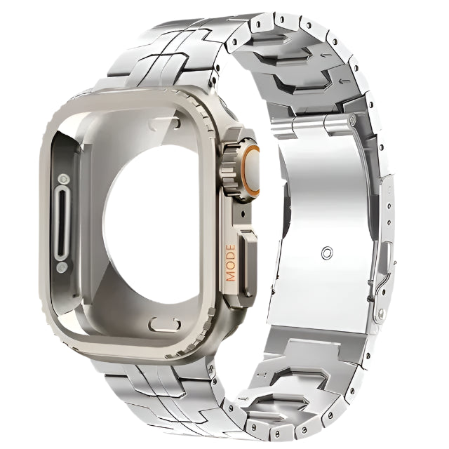 Apple Watch Titanium Band & Protective Metal Case