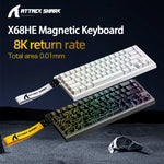 ATTACK SHARK X68HE Pro Gaming Magnetic Keyboard