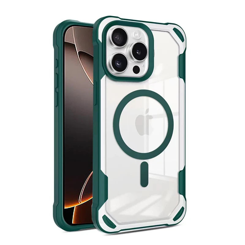 Armor Bumper Shockproof MagSafe Case for iPhone 16 Series