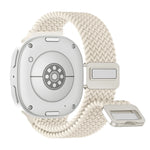 Magnetic Braided Nylon Wristband for Samsung Galaxy Watch 8 / Galaxy Watch 8 Classic