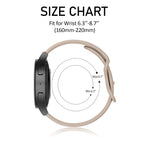Silicone Band for Samsung Galaxy Watch 6 and Galaxy Watch 6 Classic