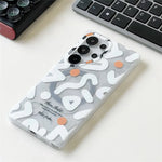 Fashion Graffiti Matte Magnetic Case for Samsung Galaxy S25 Series