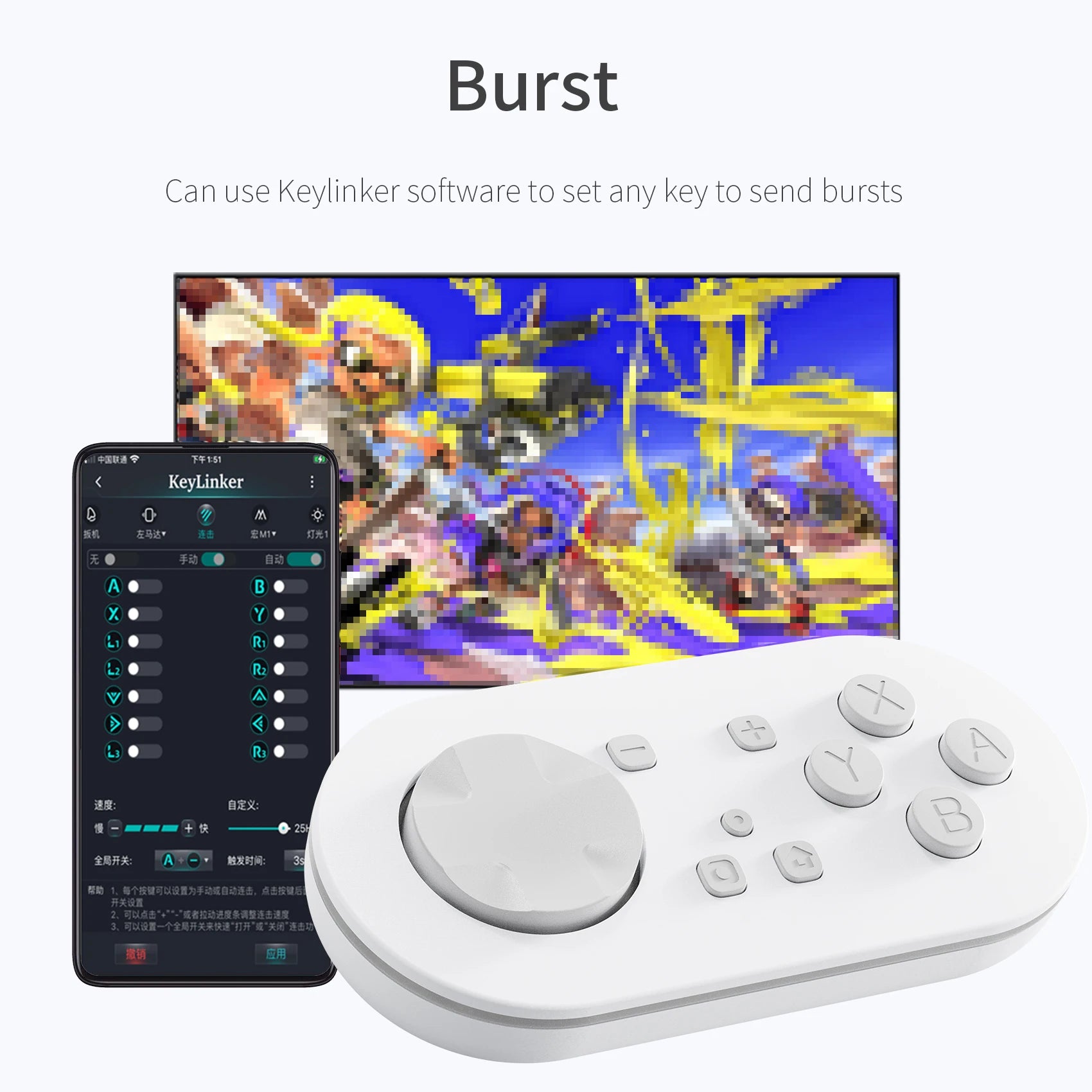 LinYuvo Mini Multi-Platform Gamepad
