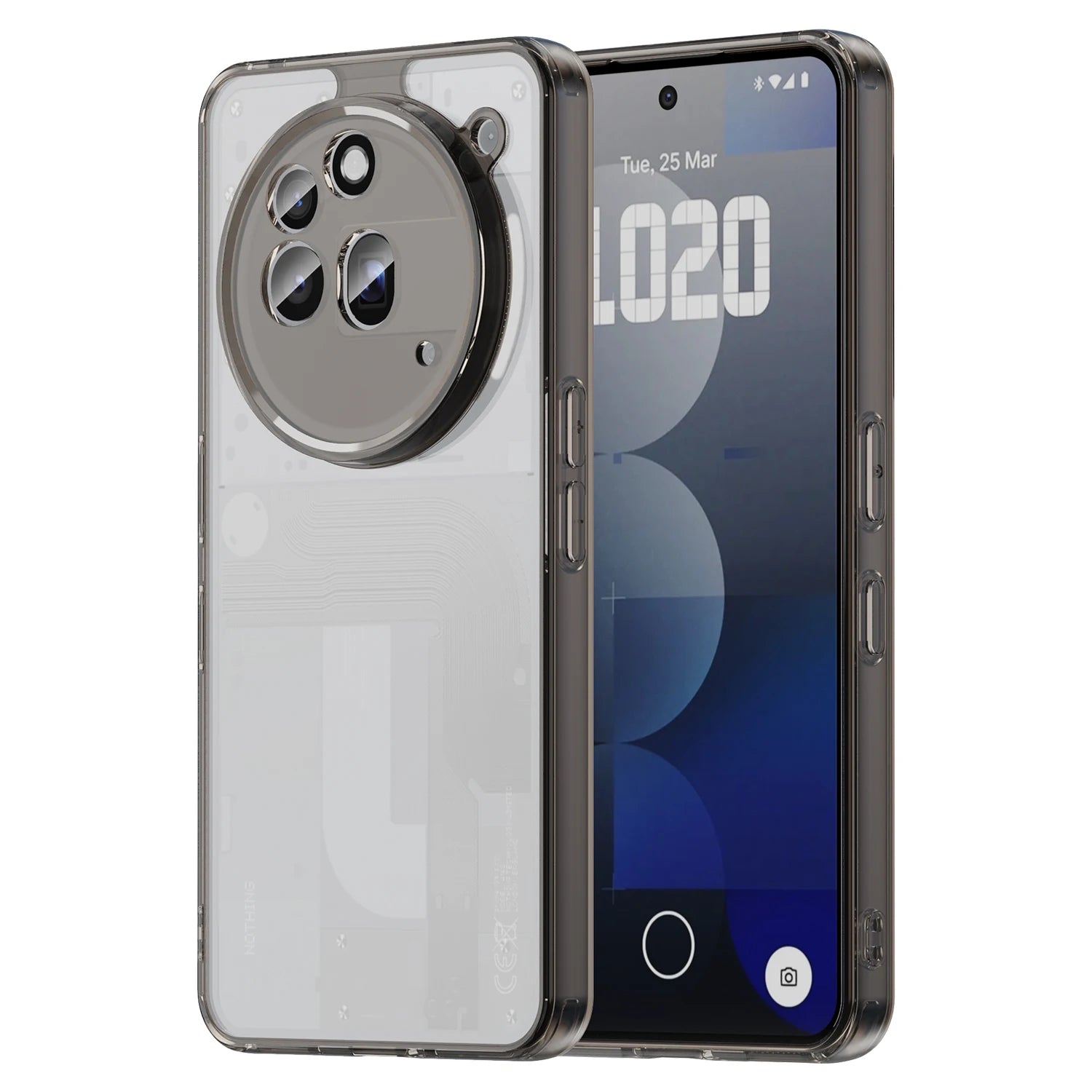 Clear Shockproof Magnetic Case for Nothing Phone 3a Pro
