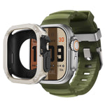 Sport Silicone Band with TPU+PC Bumper Case for Apple Watch