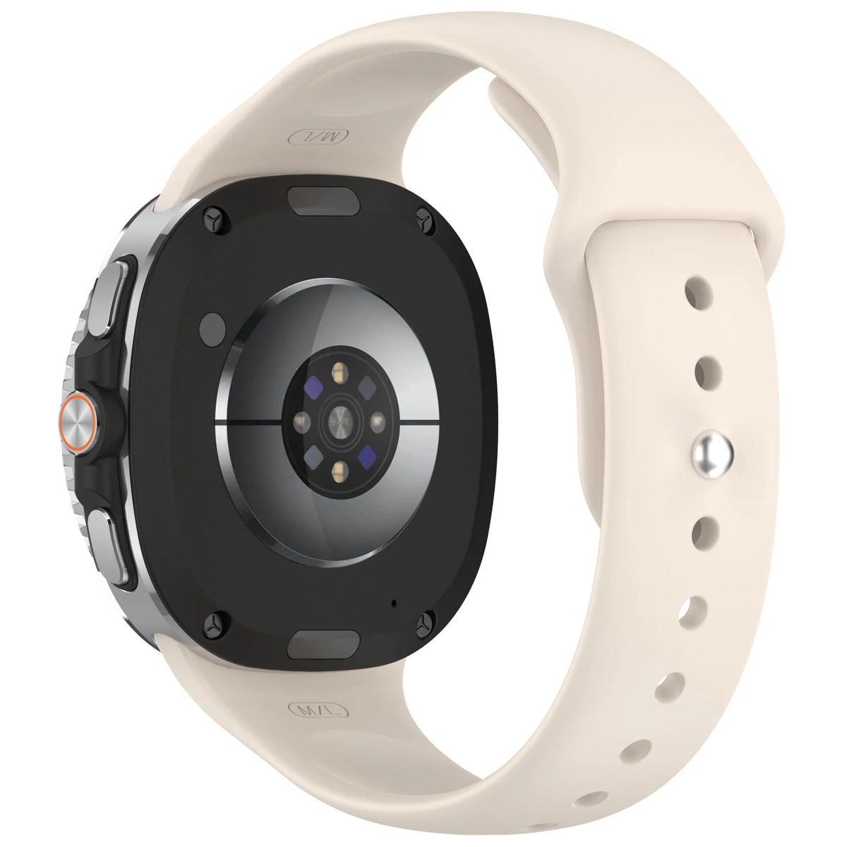 Silicone No-Gaps Sports Watch Strap for Samsung Galaxy Watch 8 & Galaxy Watch 8 Classic