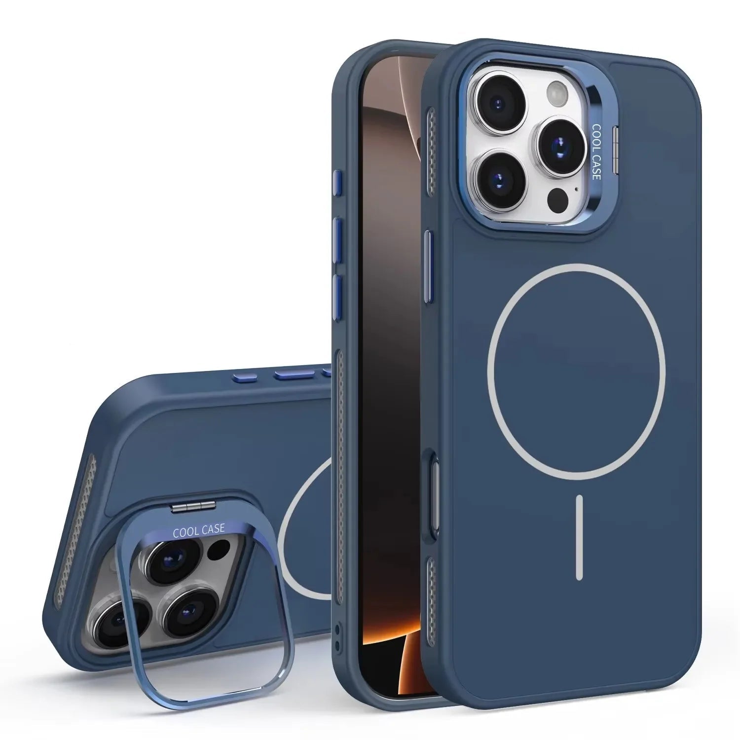 Luxury Hard Back MagSafe Case for iPhone 16 Series