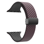 Carbon Fiber Pattern Magnetic Strap for Apple Watch
