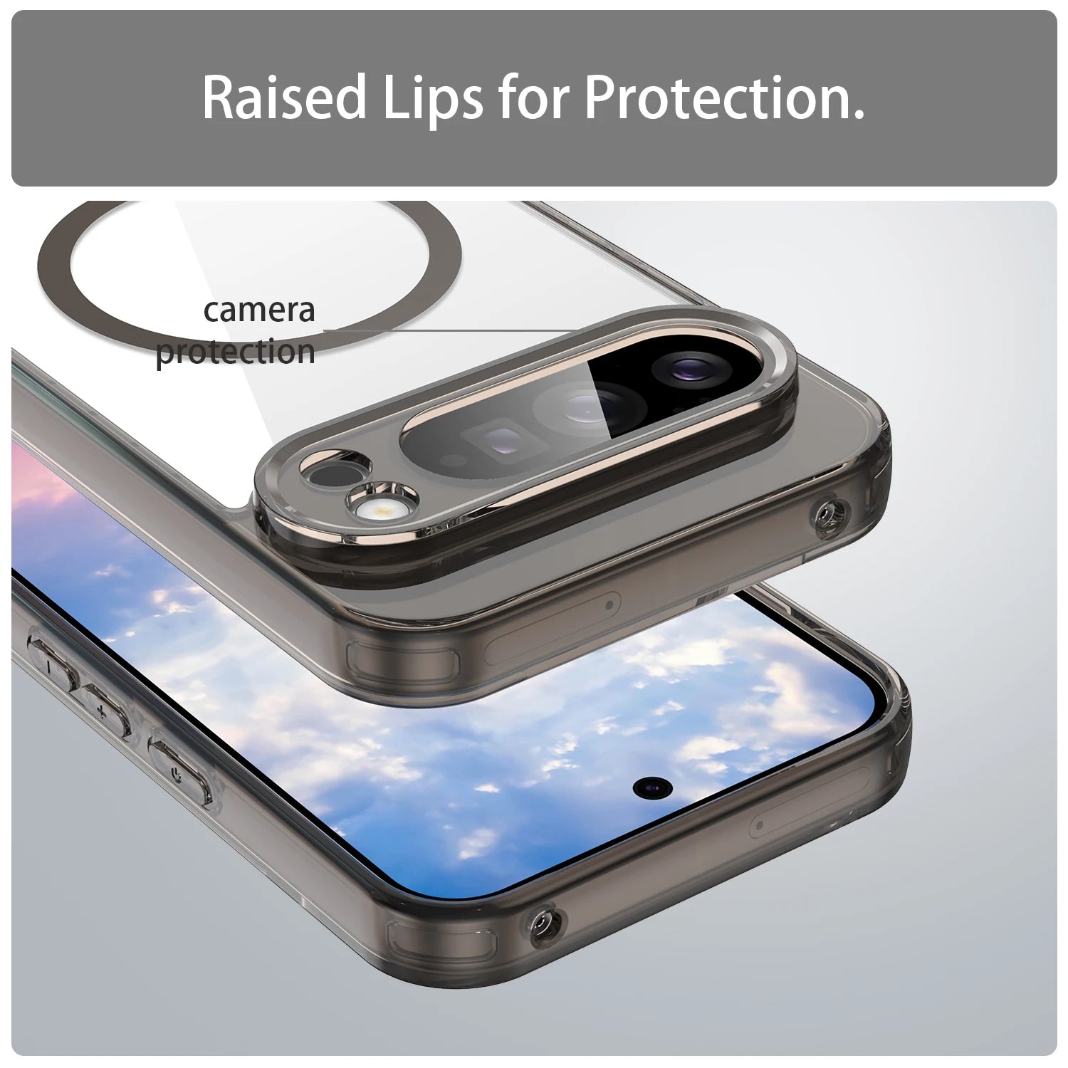 Premium Transparent Magnetic Case for Google Pixel 9 Series