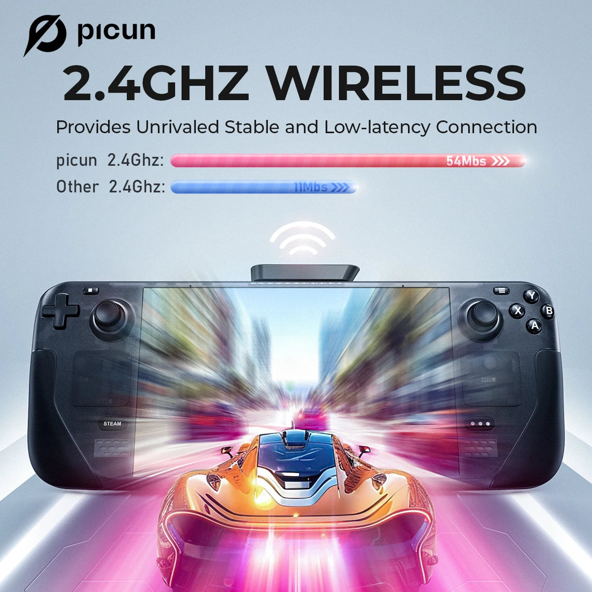 Picun G3 2.4GHz Wireless Gaming Headset – Superior Audio Performance
