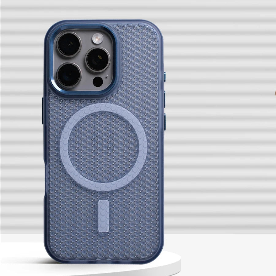 Shockproof Cooling MagSafe Case for iPhone 16 Series