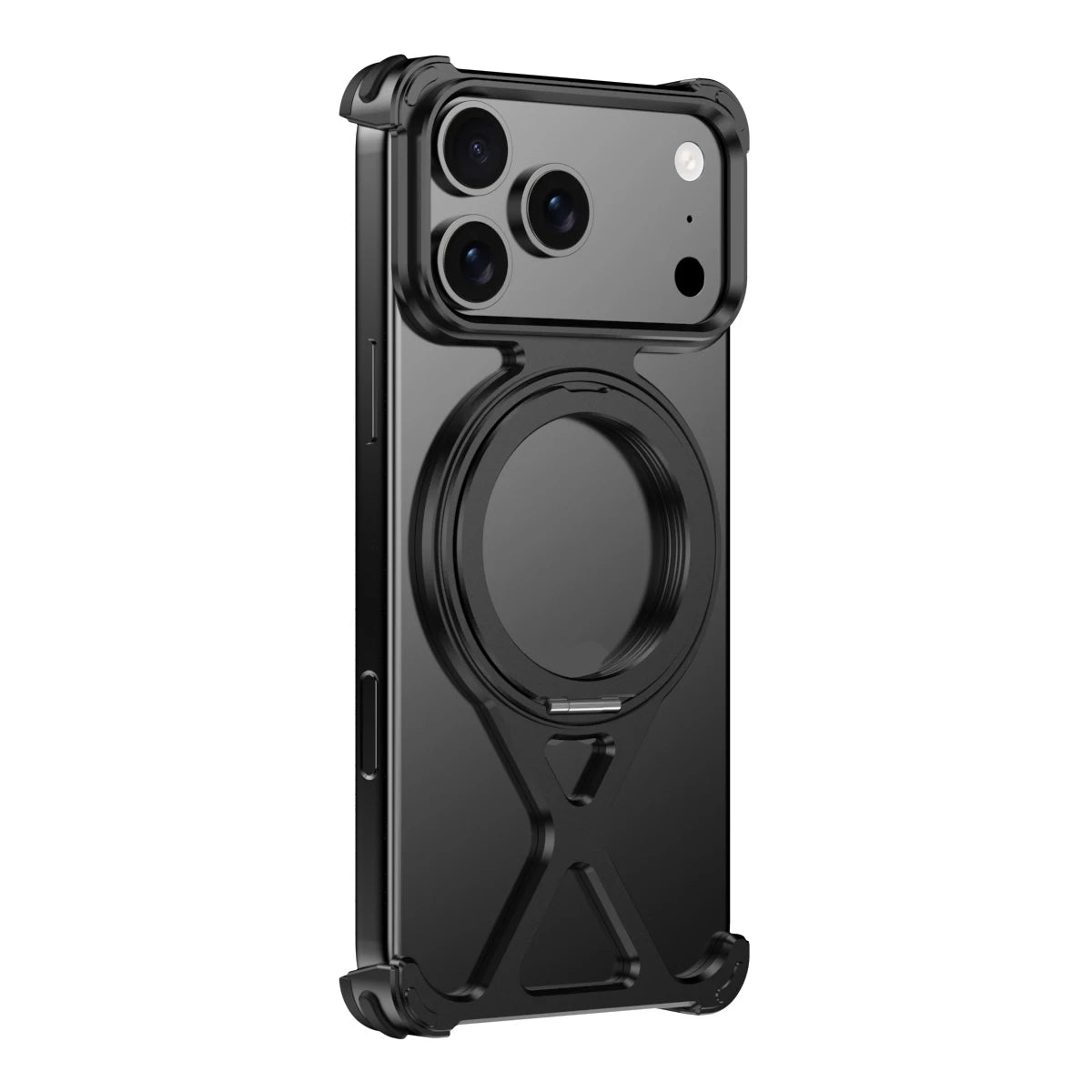 Hollow Out Aluminum Metal Case for iPhone 17 Pro and iPhone 17 Pro Max