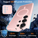 Shockproof Skin-Friendly Matte Magnetic Case for Samsung Galaxy S26 Series