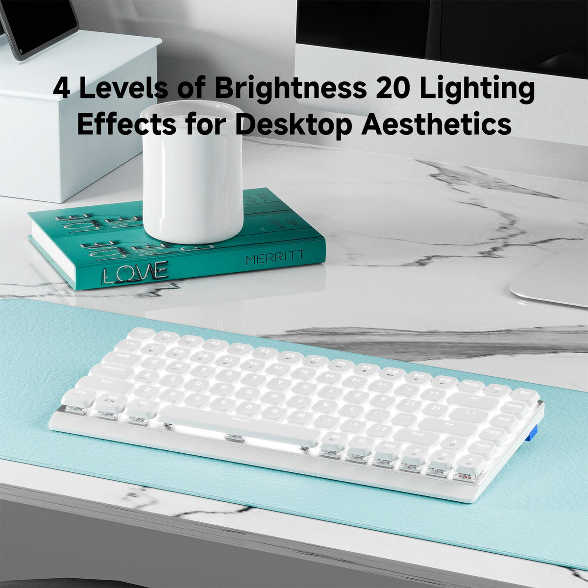 EWEADN MK84 Low-Profile Mechanical Gaming Keyboard