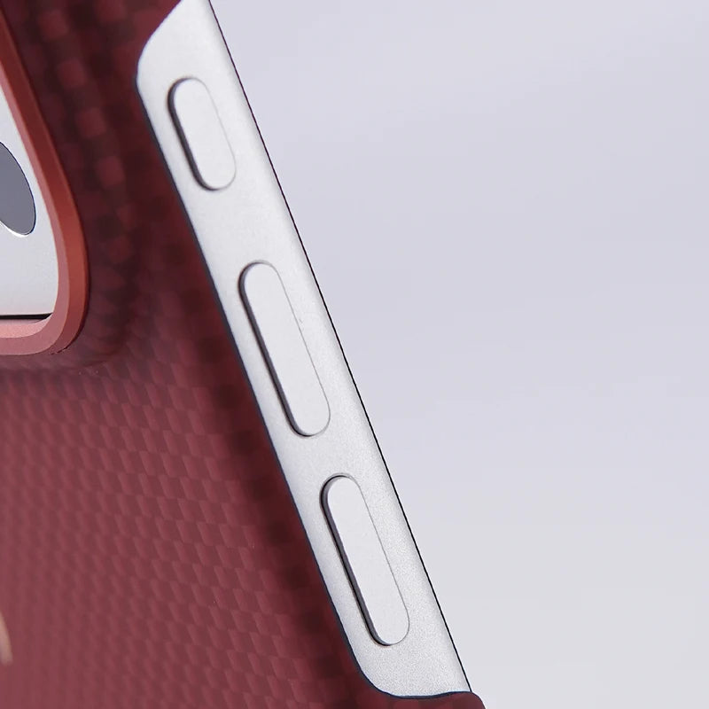 Carbon Fiber Texture MagSafe Case for iPhone 17 Pro & Pro Max