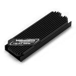 M.2 2280 Aluminum SSD Heat Sink with 45° Fins for PlayStation 5