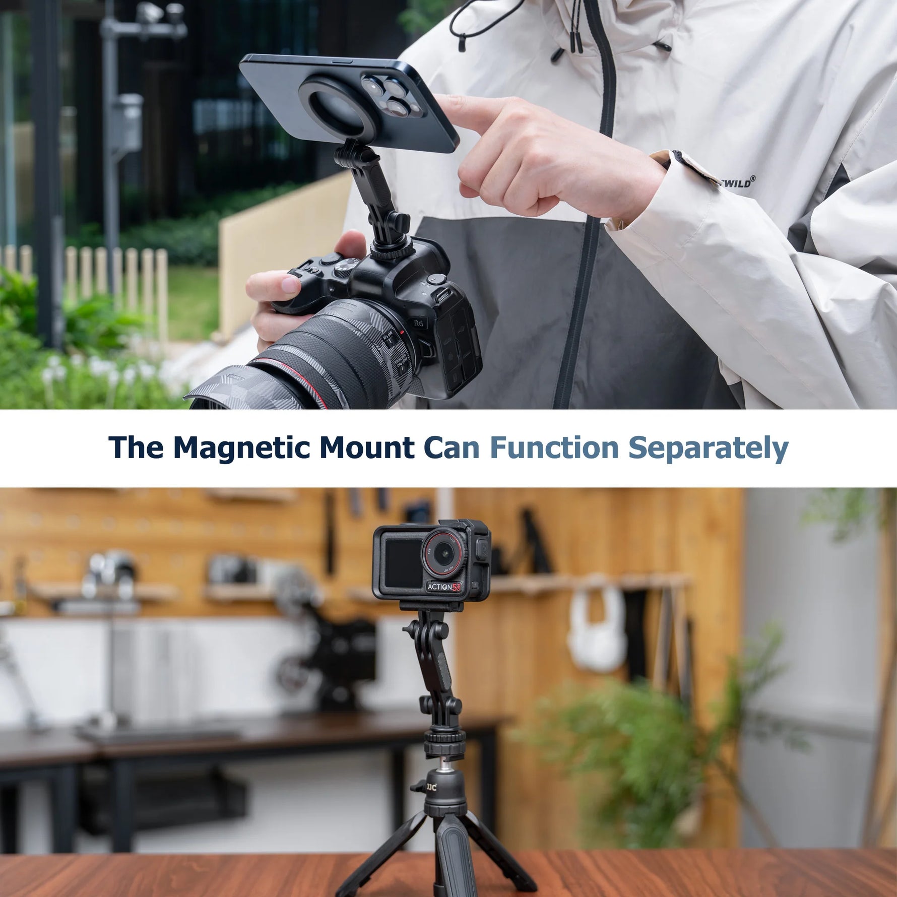 JJC Magnetic Phone Mount for DJI Osmo Pocket 3