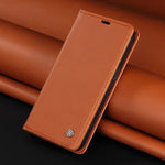 Luxury Leather Wallet Case for Samsung Galaxy S26 Series