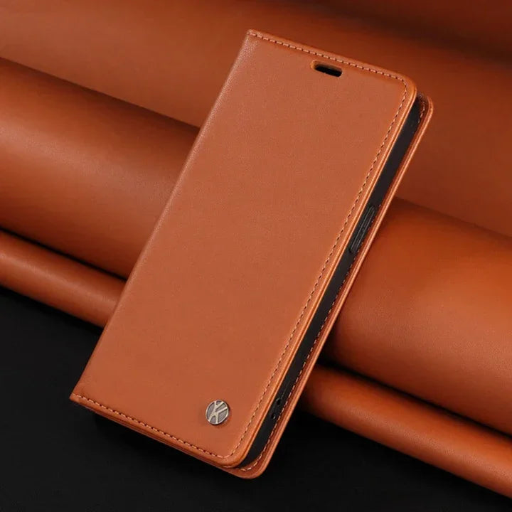 Luxury Leather Wallet Case for Samsung Galaxy S26 Series