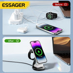 Essager Multi-Device 3-in-1 Wireless Charger Stand