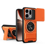 Armor Protective Case with Ring Holder for OPPO Find X9 / X9 Pro