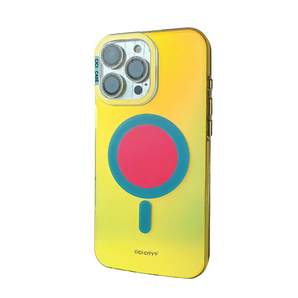 Luxury Fashion Matte Color-Changing MagSafe Case for iPhone 15 Series