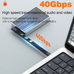 UGOURD USB4 Type-C Elbow Cable