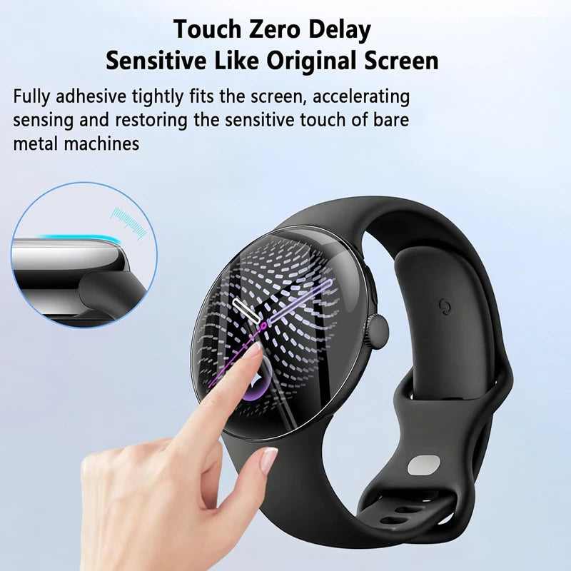 Self-Healing TPU Hydrogel Screen Protector Film for Google Pixel Watch 4 - 10 Pack